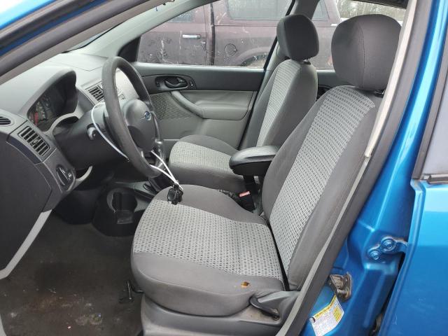 1FAFP34N97W241596 - 2007 FORD FOCUS ZX4 BLUE photo 7