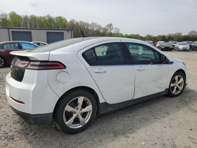 1G1RB6E43CU113155 - 2012 CHEVROLET VOLT WHITE photo 3