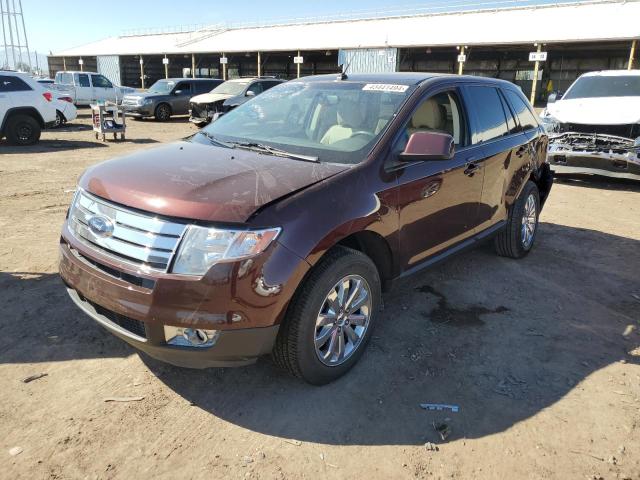 2FMDK4JC2ABA78917 - 2010 FORD EDGE SEL BROWN photo 1