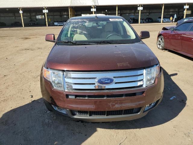 2FMDK4JC2ABA78917 - 2010 FORD EDGE SEL BROWN photo 5