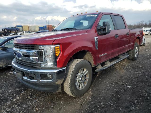 1FT7W2BT8HED90912 - 2017 FORD F250 SUPER DUTY MAROON photo 1