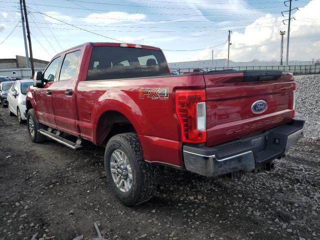 1FT7W2BT8HED90912 - 2017 FORD F250 SUPER DUTY MAROON photo 2