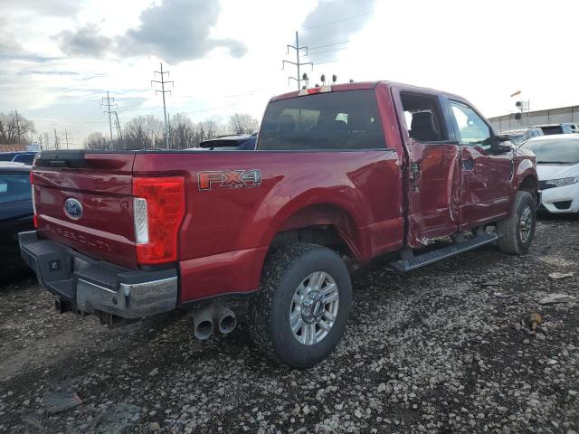 1FT7W2BT8HED90912 - 2017 FORD F250 SUPER DUTY MAROON photo 3