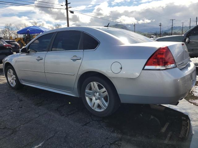 2G1WG5E31D1248671 - 2013 CHEVROLET IMPALA LT SILVER photo 2