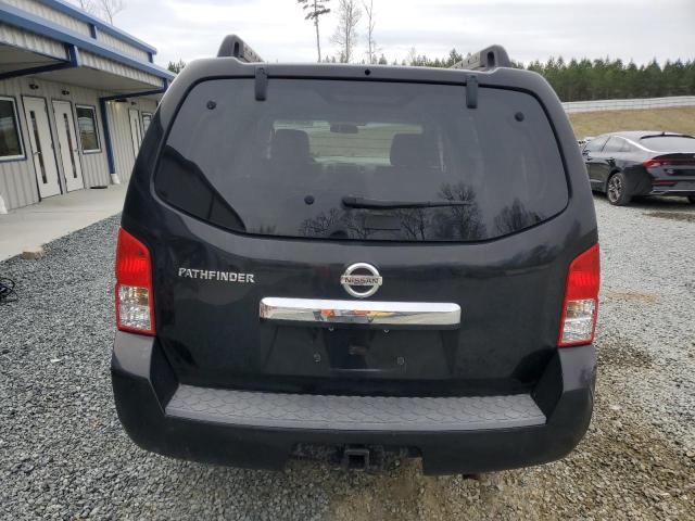 5N1AR18B18C601526 - 2008 NISSAN PATHFINDER S BLACK photo 6