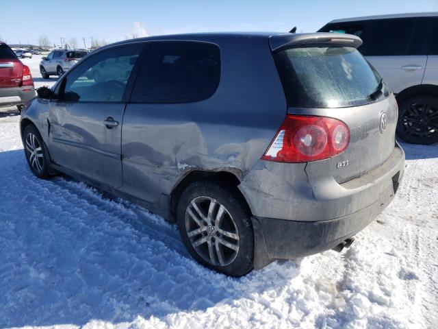 WVWEV71K47W151334 - 2007 VOLKSWAGEN NEW GTI GRAY photo 2