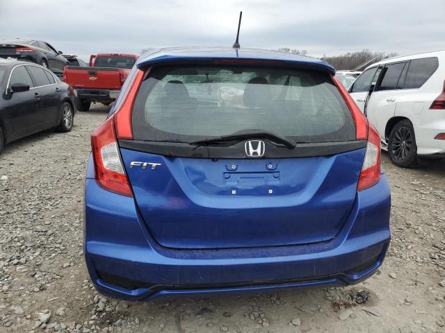 3HGGK5H40JM718158 - 2018 HONDA FIT LX BLUE photo 6