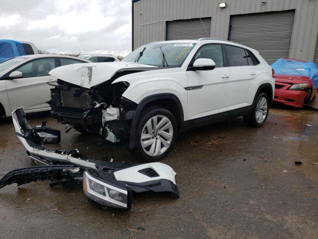 1V2JE2CA1MC207988 - 2021 VOLKSWAGEN ATLAS CROS SE WHITE photo 1