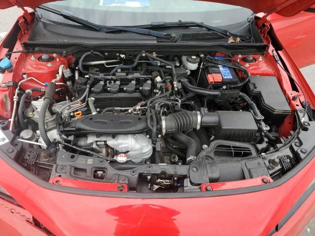 19XFL1H78NE001839 - 2022 HONDA CIVIC EXL წითელი ფოტო 11