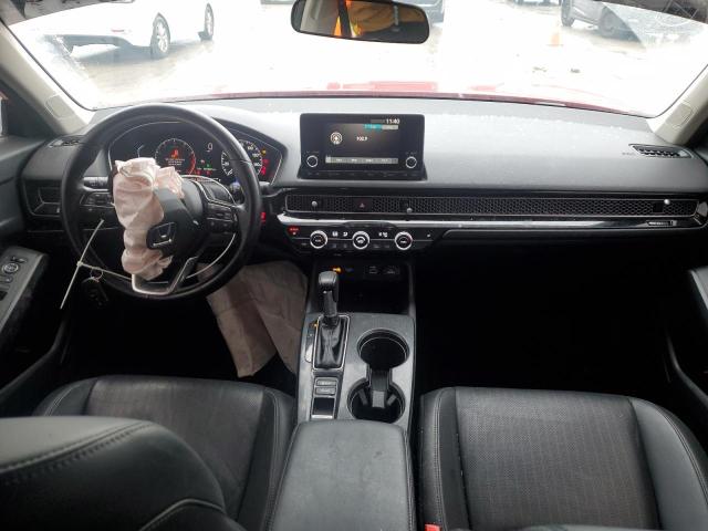 19XFL1H78NE001839 - 2022 HONDA CIVIC EXL წითელი ფოტო 8