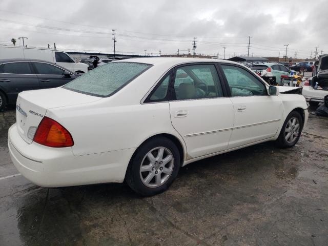 4T1BF28B0YU078710 - 2000 TOYOTA AVALON XL WHITE photo 3