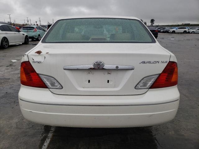 4T1BF28B0YU078710 - 2000 TOYOTA AVALON XL WHITE photo 6