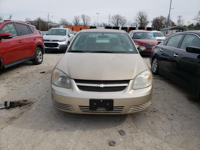 1G1AK52F557634246 - 2005 CHEVROLET COBALT GOLD photo 5