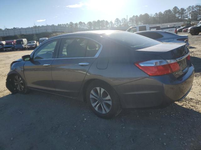 1HGCR2F30FA231159 - 2015 HONDA ACCORD LX GRAY photo 2