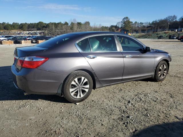 1HGCR2F30FA231159 - 2015 HONDA ACCORD LX GRAY photo 3