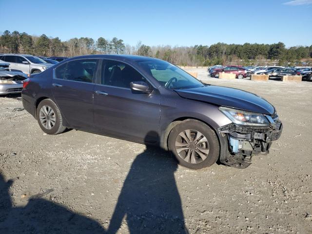 1HGCR2F30FA231159 - 2015 HONDA ACCORD LX GRAY photo 4