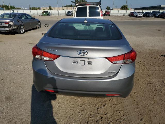 KMHDH4AE6DU512089 - 2013 HYUNDAI ELANTRA GLS GRAY photo 6