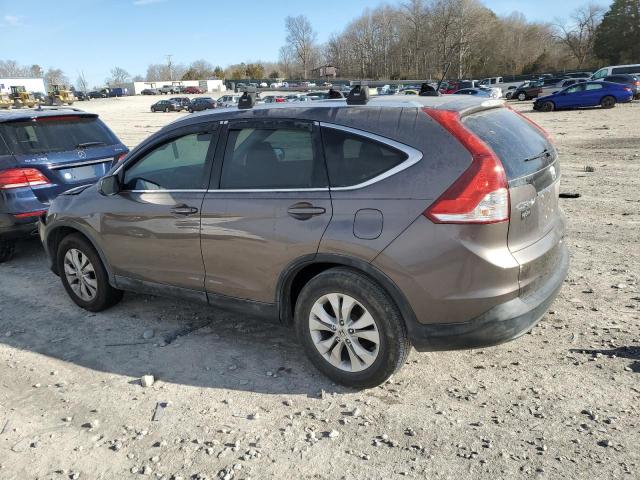 2HKRM3H73EH538023 - 2014 HONDA CR-V EXL GRAY photo 2