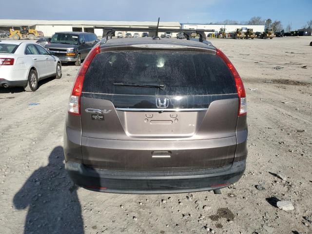 2HKRM3H73EH538023 - 2014 HONDA CR-V EXL GRAY photo 6