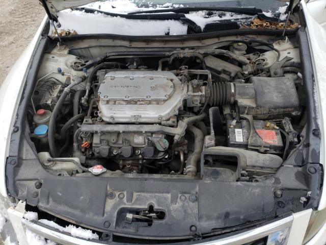 1HGCP3F81AA017037 - 2010 HONDA ACCORD EXL WHITE photo 11