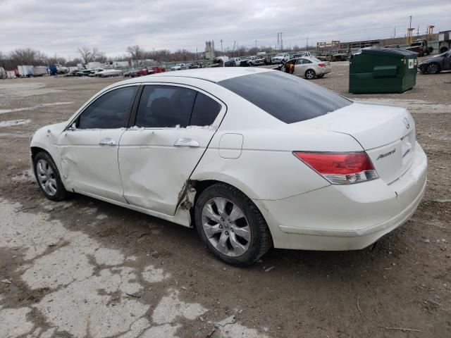 1HGCP3F81AA017037 - 2010 HONDA ACCORD EXL WHITE photo 2