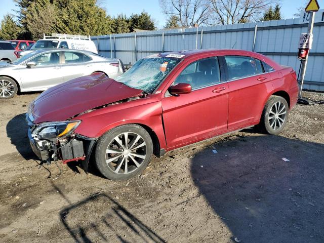 1C3CCBCG7DN555761 - 2013 CHRYSLER 200 LIMITED RED photo 1