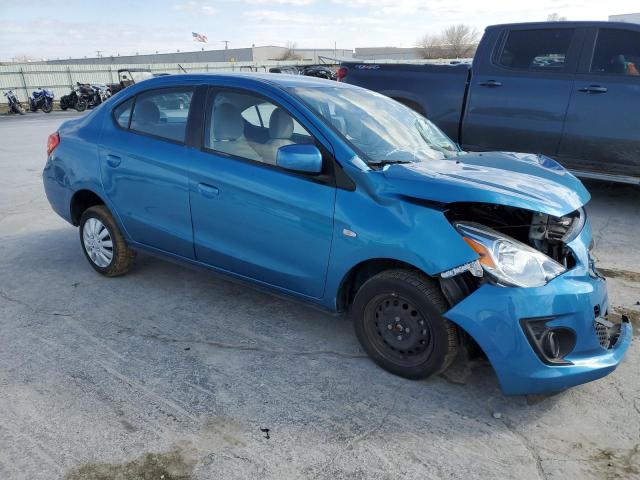 ML32F3FJ8LHF12495 - 2020 MITSUBISHI MIRAGE G4 ES BLUE photo 4