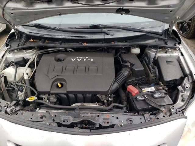 JTDBL40E199043161 - 2009 TOYOTA COROLLA BASE GRAY photo 11