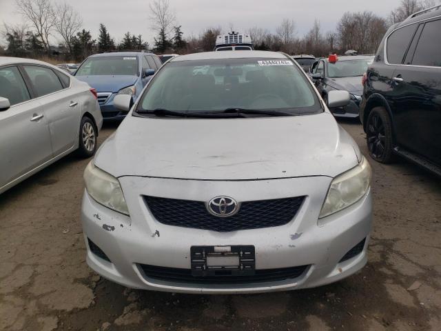 JTDBL40E199043161 - 2009 TOYOTA COROLLA BASE GRAY photo 5