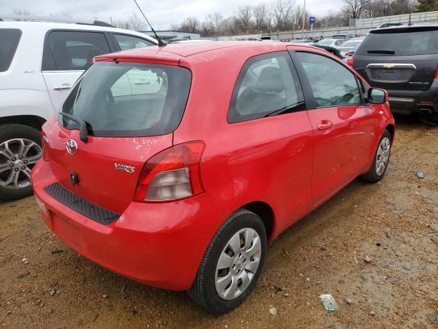 JTDJT923X75096272 - 2007 TOYOTA YARIS HATC RED photo 3