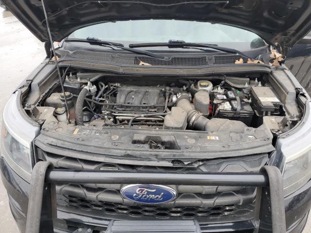 1FM5K8AR1HGE39749 - 2017 FORD EXPLORER POLICE INTERCEPTOR 黑色 照片 12