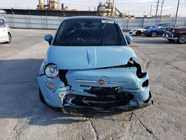 3C3CFFGEXGT229318 - 2016 FIAT 500 ELECTRIC BLUE photo 5