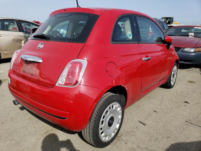 3C3CFFAR8FT643076 - 2015 FIAT 500 POP RED photo 3