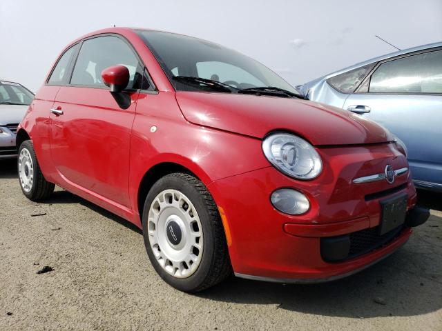 3C3CFFAR8FT643076 - 2015 FIAT 500 POP RED photo 4