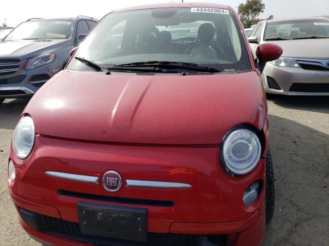 3C3CFFAR8FT643076 - 2015 FIAT 500 POP RED photo 5