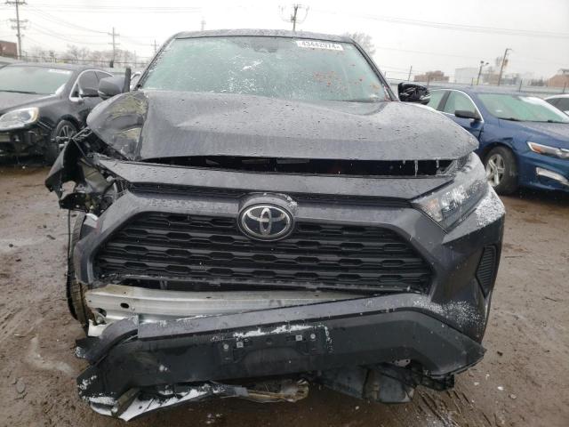 2T3G1RFV1NW257626 - 2022 TOYOTA RAV4 LE GRAY photo 5