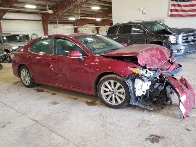 4T1B11HK9JU631207 - 2018 TOYOTA CAMRY L BURGUNDY photo 4