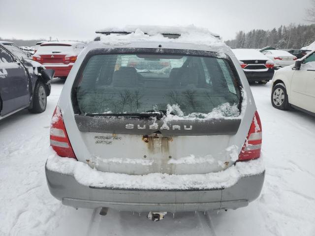 JF1SG65655H733048 - 2005 SUBARU FORESTER 2.5XS 银色 照片 6