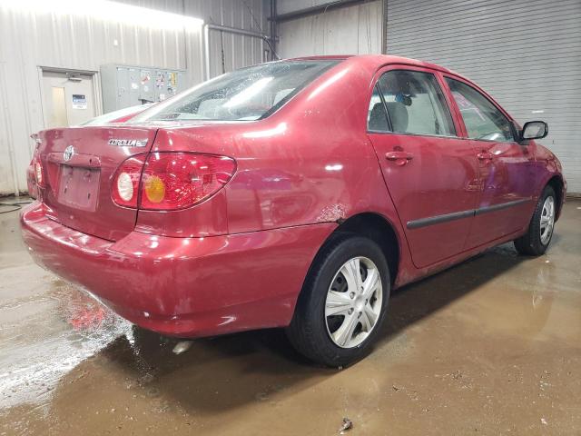 1NXBR32E64Z331149 - 2004 TOYOTA COROLLA CE RED photo 3