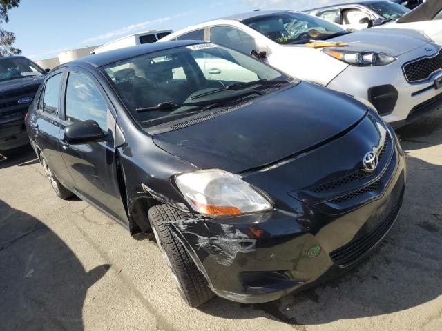 JTDBT923681211916 - 2008 TOYOTA YARIS BLACK photo 4