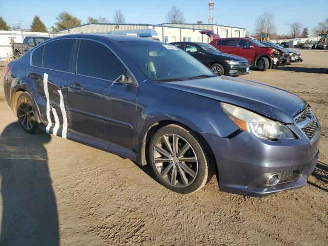 4S3BMBH61E3009989 - 2014 SUBARU LEGACY 2.5I SPORT BLUE photo 4