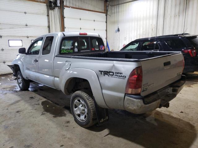 5TEUU42N15Z077361 - 2005 TOYOTA TACOMA ACCESS CAB GRAY photo 2