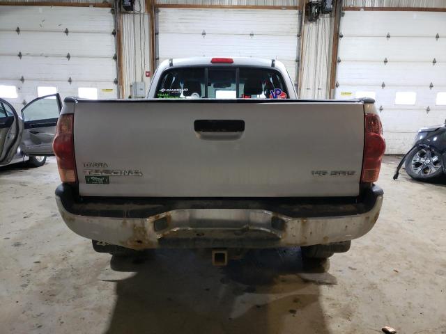 5TEUU42N15Z077361 - 2005 TOYOTA TACOMA ACCESS CAB ნაცრისფერი ფოტო 6
