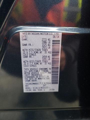 5N1AR2MN6EC723204 - 2014 NISSAN PATHFINDER S BLUE photo 13