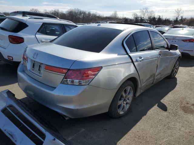 1HGCP3F87BA022809 - 2011 HONDA ACCORD EXL SILVER photo 3