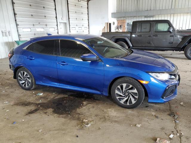 SHHFK7H22JU203654 - 2018 HONDA CIVIC LX BLUE photo 4