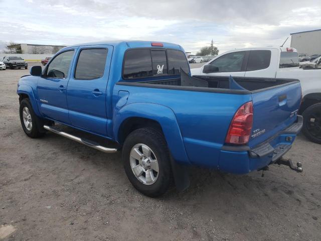 5TEJU62N25Z139512 - 2005 TOYOTA TACOMA DOUBLE CAB PRERUNNER BLUE photo 2