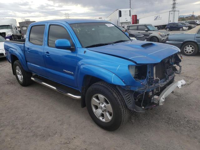 5TEJU62N25Z139512 - 2005 TOYOTA TACOMA DOUBLE CAB PRERUNNER BLUE photo 4