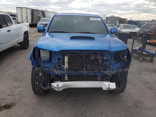 5TEJU62N25Z139512 - 2005 TOYOTA TACOMA DOUBLE CAB PRERUNNER BLUE photo 5