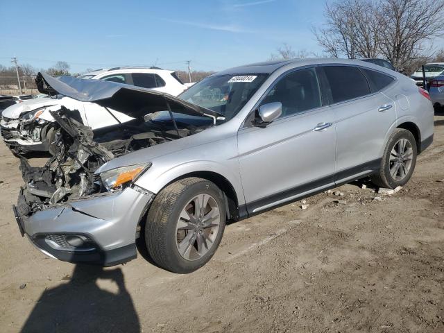 5J6TF2H56EL001127 - 2014 HONDA CROSSTOUR EXL SILVER photo 1